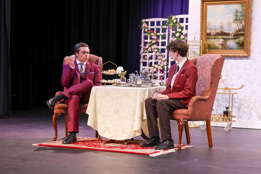 Centennial High students act onstage